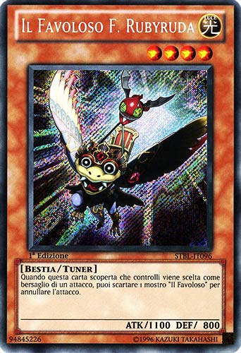 STBL-IT096 Il Favoloso F. Rubyruda rara segreta 1a Edizione (IT) -NEAR MINT-
