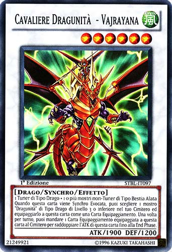 STBL-IT097 Cavaliere Dragunita' - Vajrayana super rara 1a Edizione (IT) -NEAR MINT-