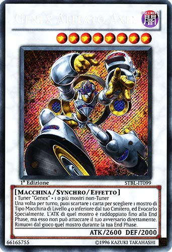 STBL-IT099 Genex Alleato Axel rara segreta 1a Edizione (IT) -NEAR MINT-