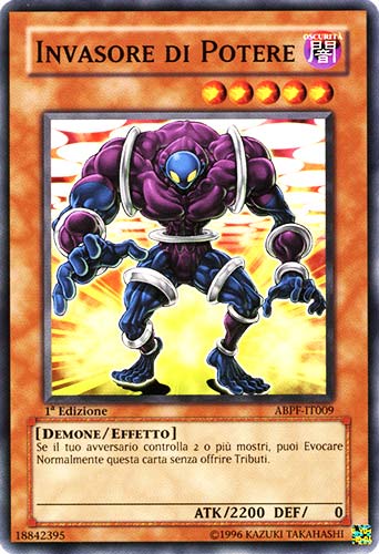 ABPF-IT009 Invasore di Potere comune 1a Edizione (IT) -NEAR MINT-