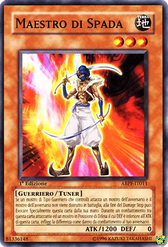 ABPF-IT011 Maestro di Spada comune 1a Edizione (IT) -NEAR MINT-