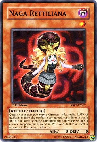 ABPF-IT017 Naga Rettiliana comune 1a Edizione (IT) -NEAR MINT-