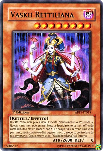 ABPF-IT018 Vaskii Rettiliana rara 1a Edizione (IT)  -PLAYED-