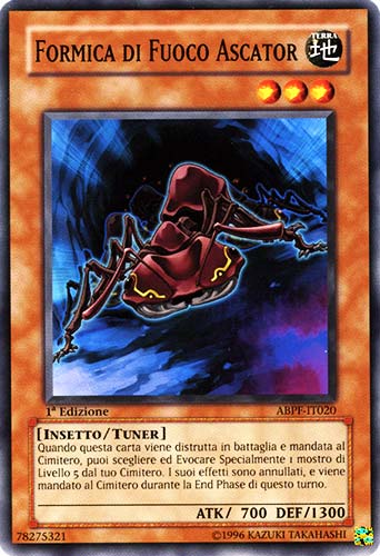 ABPF-IT020 Formica di Fuoco Ascator comune 1a Edizione (IT) -NEAR MINT-