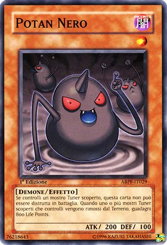 ABPF-IT029 Potan Nero comune 1a Edizione (IT) -NEAR MINT-