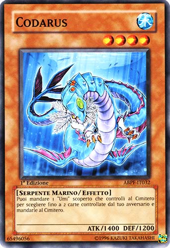 ABPF-IT032 Codarus comune 1a Edizione (IT) -NEAR MINT-