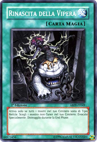 ABPF-IT049 Rinascita della Vipera comune 1a Edizione (IT) -NEAR MINT-