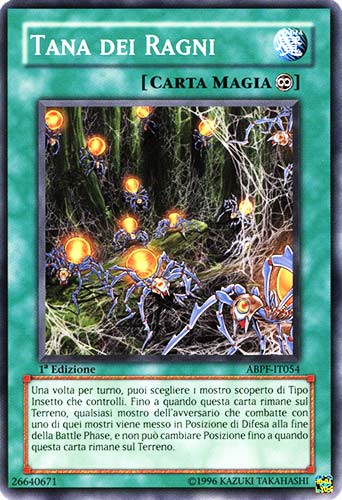 ABPF-IT054 Tana dei Ragni comune 1a Edizione (IT) -NEAR MINT-