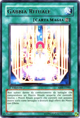 ABPF-IT060 Gabbia Rituale rara 1a Edizione (IT) -NEAR MINT-