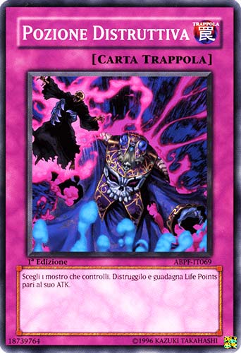 ABPF-IT069 Pozione Distruttiva comune 1a Edizione (IT) -NEAR MINT-