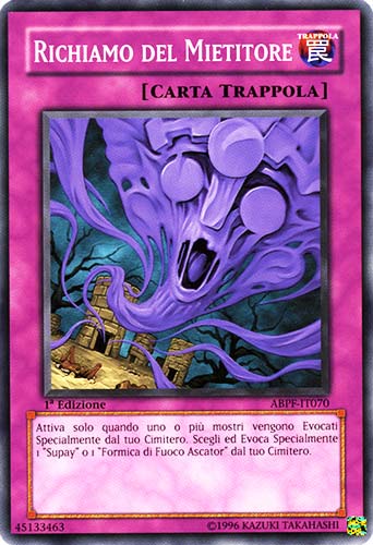 ABPF-IT070 Richiamo del Mietitore comune 1a Edizione (IT) -NEAR MINT-