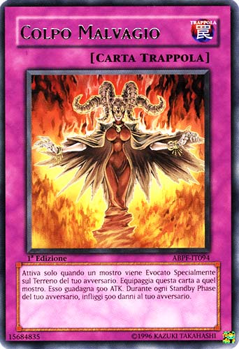 ABPF-IT094 Colpo Malvagio rara 1a Edizione (IT) -NEAR MINT-