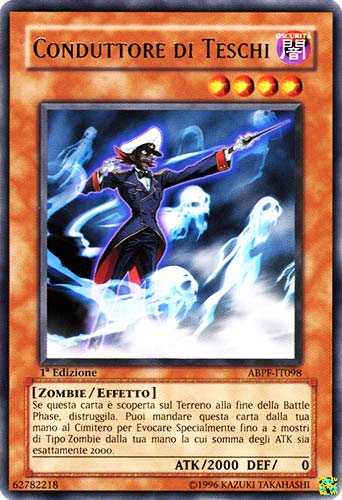 ABPF-IT098 Conduttore di Teschi rara 1a Edizione (IT) -NEAR MINT-