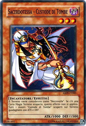ABPF-IT000 Sacerdotessa-Custode di Tombe super rara Unlimited (IT) -PLAYED-