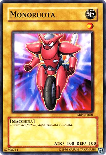 ABPF-IT001 Monoruota comune Unlimited (IT) -NEAR MINT-