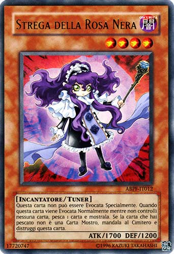 ABPF-IT012 Strega della Rosa Nera ultra rara Unlimited (IT) -NEAR MINT-