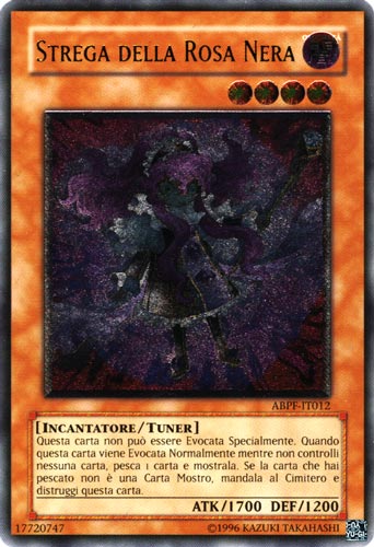 ABPF-IT012 Strega della Rosa Nera rara ultimate Unlimited (IT) -PLAYED-
