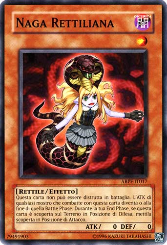 ABPF-IT017 Naga Rettiliana comune Unlimited (IT) -NEAR MINT-