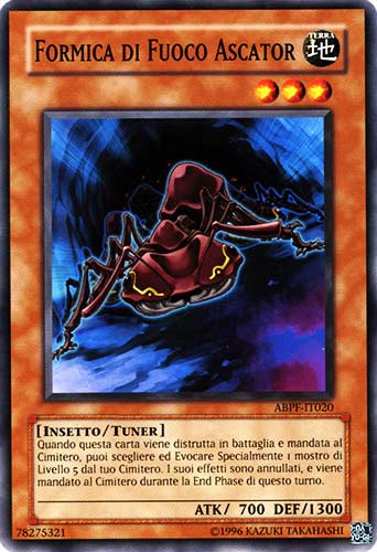 ABPF-IT020 Formica di Fuoco Ascator comune Unlimited (IT) -NEAR MINT-