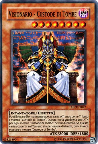 ABPF-IT027 Visionario-Custode di Tombe super rara Unlimited (IT) -NEAR MINT-
