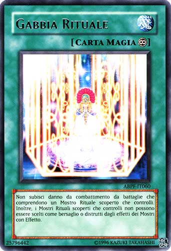 ABPF-IT060 Gabbia Rituale rara Unlimited (IT) -NEAR MINT-