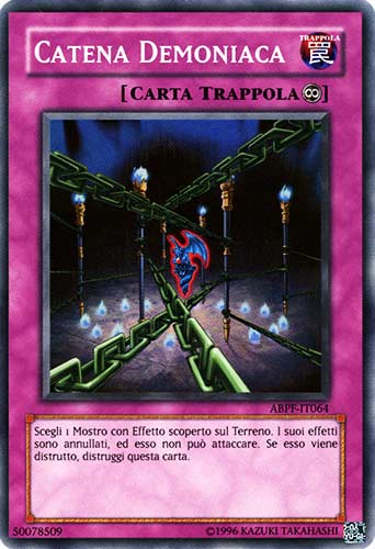 ABPF-IT064 Catena Demoniaca super rara Unlimited (IT) -NEAR MINT-