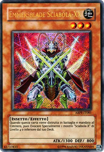 ABPF-IT081 Emmersblade Sciabola-XX rara segreta Unlimited (IT) -NEAR MINT-