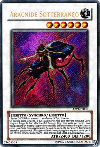 ABPF-IT096 Aracnide Sotterraneo rara segreta Unlimited (IT) -NEAR MINT-