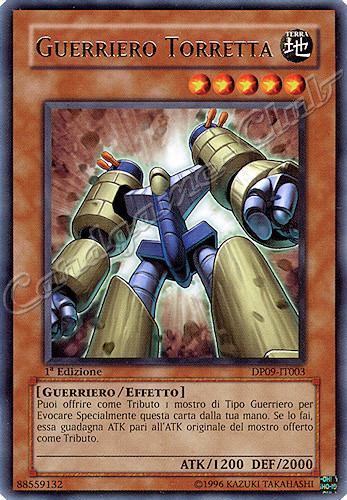 DP09-IT003 Guerriero Torretta rara 1a Edizione (IT) -PLAYED-