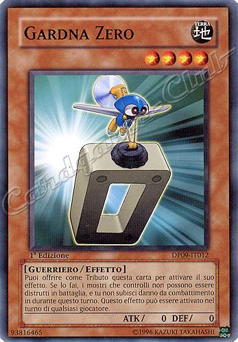 DP09-IT012 Gardna Zero comune 1a Edizione (IT)  -GOOD-