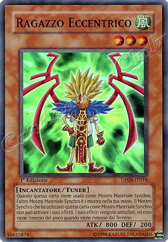 DP09-IT014 Ragazzo Eccentrico super rara 1a Edizione (IT) -NEAR MINT-
