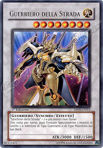 DP09-IT015 Guerriero della Strada rara 1a Edizione (IT) -NEAR MINT-