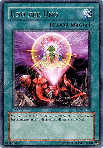 DP09-IT018 Uno per Uno rara 1a Edizione (IT) -NEAR MINT-