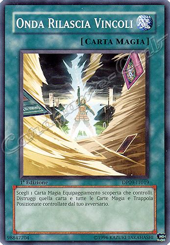 DP09-IT019 Onda Rilascia Vincoli comune 1a Edizione (IT) -NEAR MINT-
