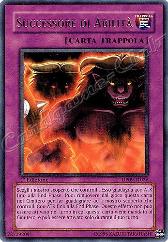 DP09-IT026 Successore di Abilita' rara 1a Edizione (IT)  -GOOD-