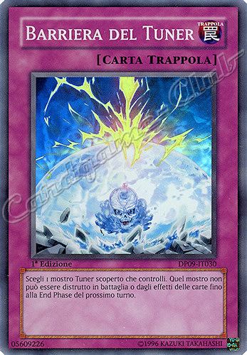 DP09-IT030 Barriera del Tuner super rara 1a Edizione (IT) -NEAR MINT-