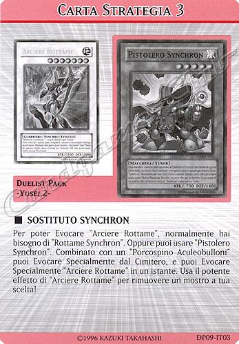 DP09-IT03 Sostituto Synchro comune (IT) -NEAR MINT-