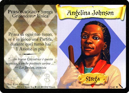 001/140 Angelina Johnson rara (IT)
