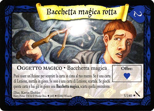 005/140 Bacchetta Magica Rotta rara (IT)