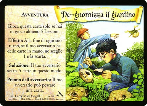 009/140 De-Gnomizza il Giardino rara (IT)