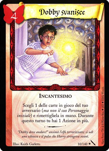 010/140 Dobby Svanisce rara (IT)