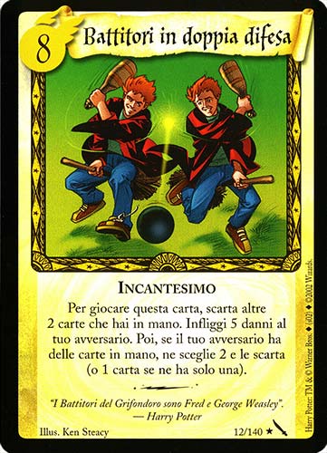 012/140 Battitori in Doppia Difesa rara (IT)