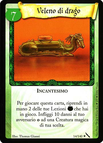 014/140 Veleno di Drago rara (IT)