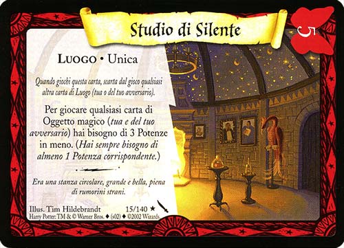 015/140 Studio di Silente rara (IT)