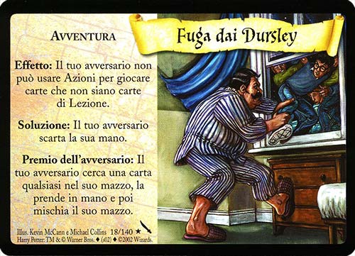018/140 Fuga di Dursley rara (IT)