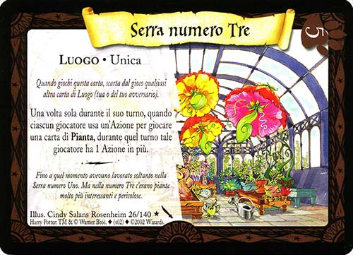 026/140 Serra Numero Tre rara (IT)