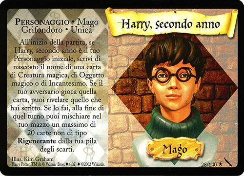 028/140 Harry, Secondo Anno rara (IT)
