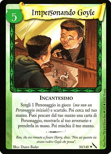 030/140 Impersonando Goyle rara (IT)