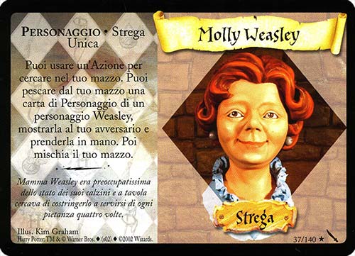 037/140 Molly Weasley rara (IT)