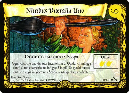 038/140 Nimbus Duemila Uno rara (IT)